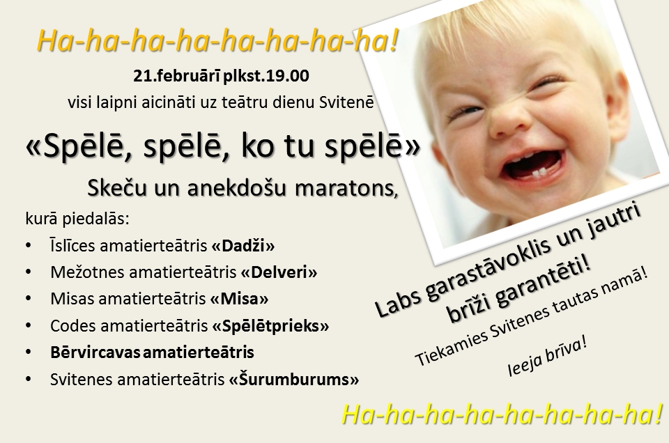 Teātru dienu Svitenē