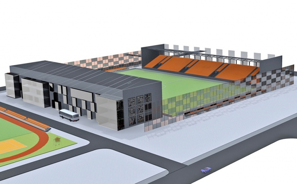 Jaunais futbola stadions Rīgā izmaksās aptuveni 10 miljonu eiro