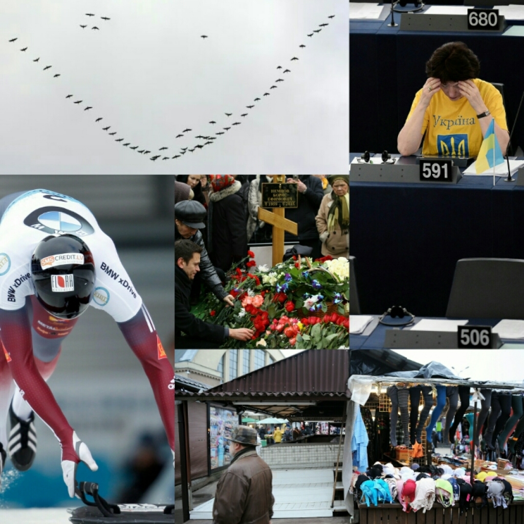 Septiņas dienas fotogrāfijās. Nedēļa Ņemcova zīmē (28.februāris-6.marts)