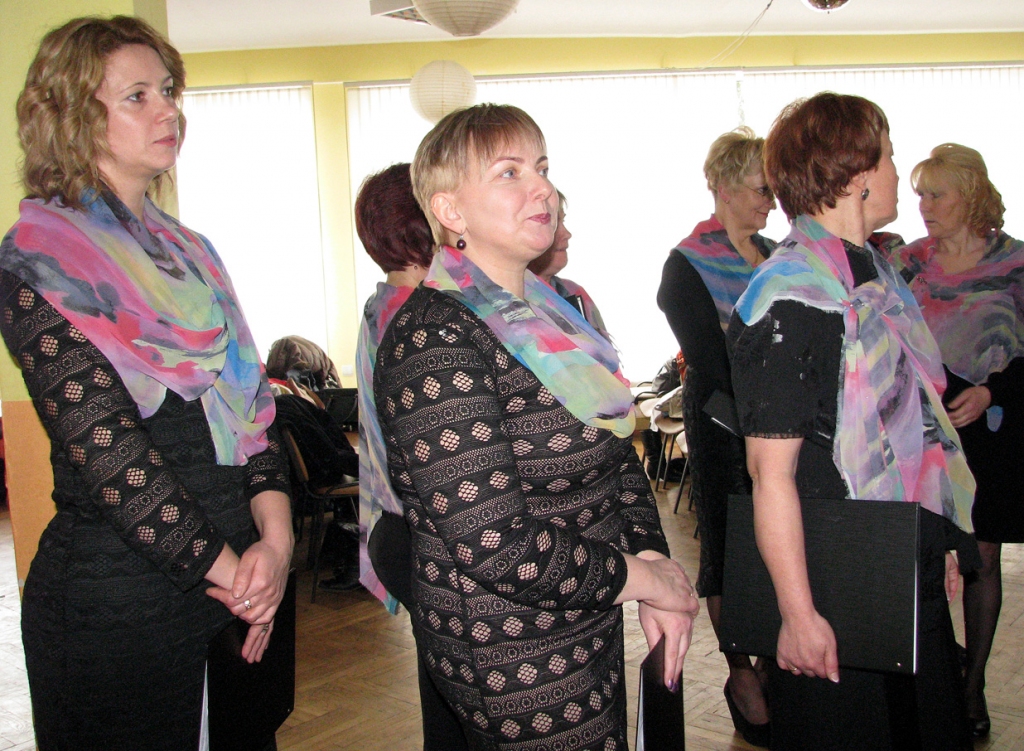 Vokālie ansambļi dzied savam un skatītāju priekam