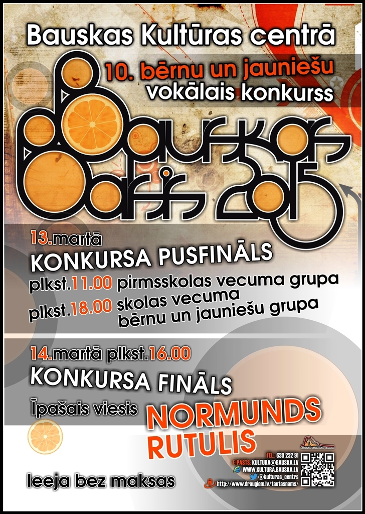 Konkurss “Bauskas Balsis 2015”