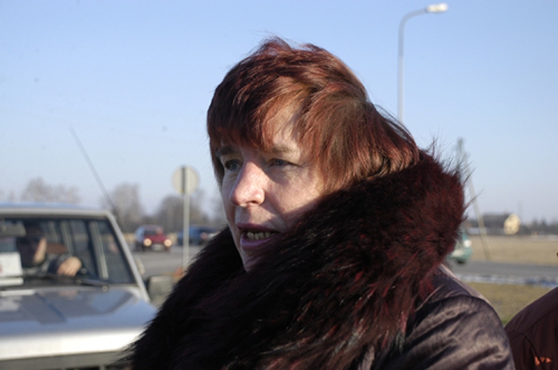 Lauku konsultante tiksies ar zemniekiem