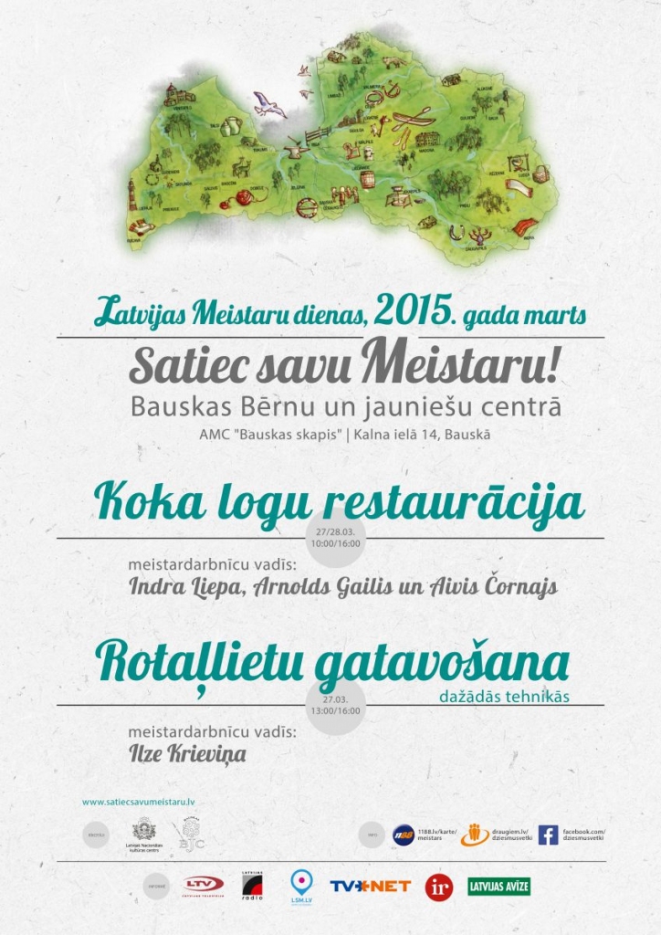 Satiec savu meistaru „Bauskas skapī”!