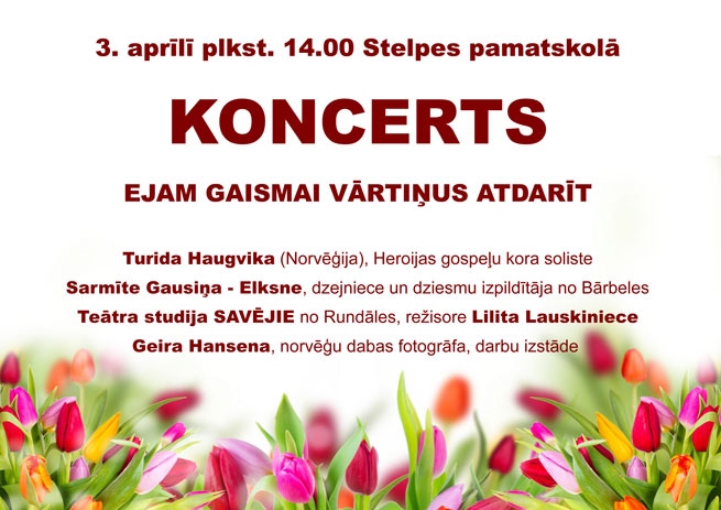 Koncerts Stelpē