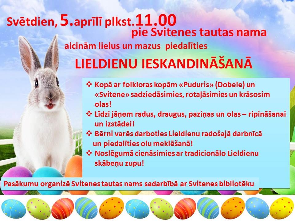 Lieldienu ieskandināšana Svitenē