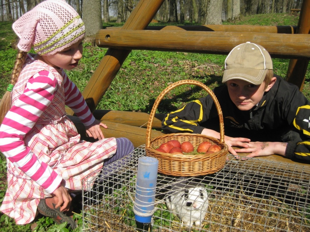 Lieldienu sagaidīšana Bērsteles parkā