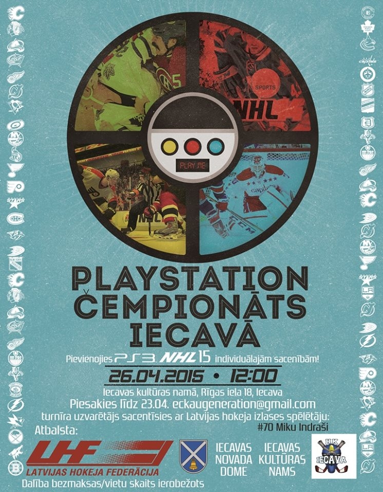 ''Playstation'' hokeja čempionāts Iecavā