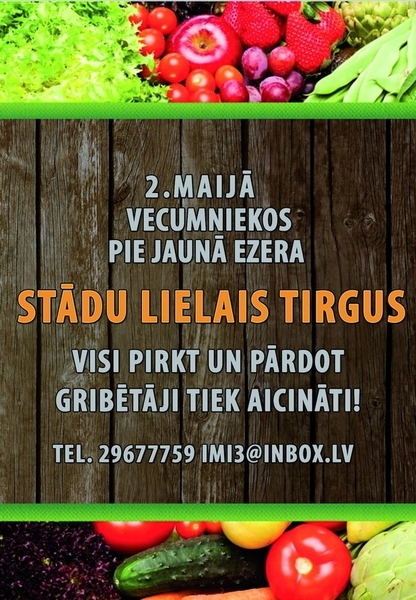 Stādu gadatirgus Vecumniekos