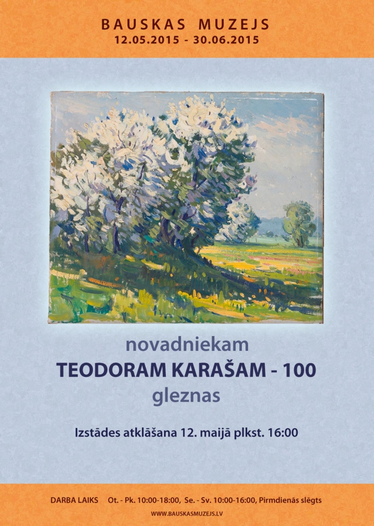 Izstāde Teodoram Karašam Bauskas muzejā