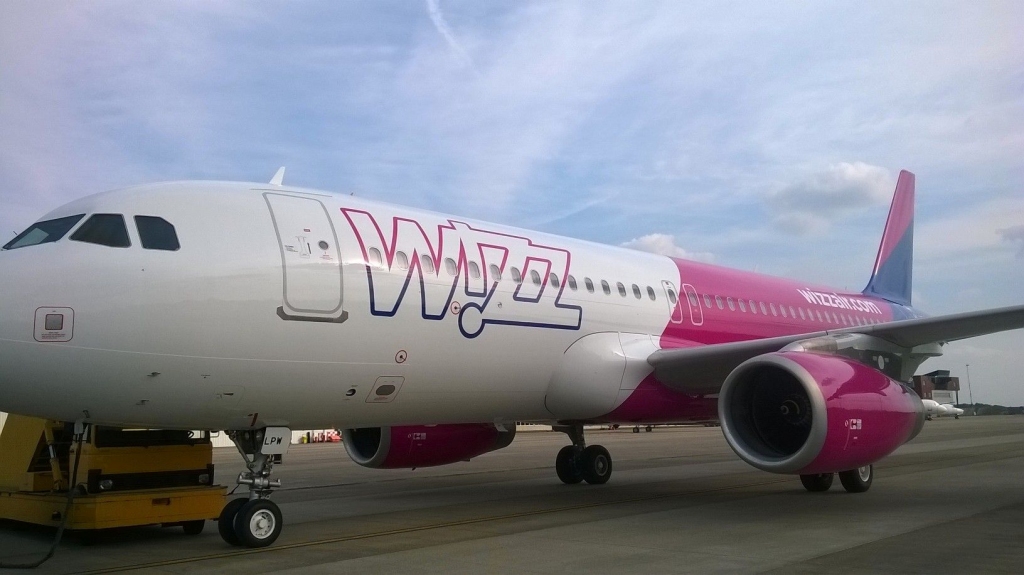 Wizz Air prezentē lidmašīnu jauno dizainu