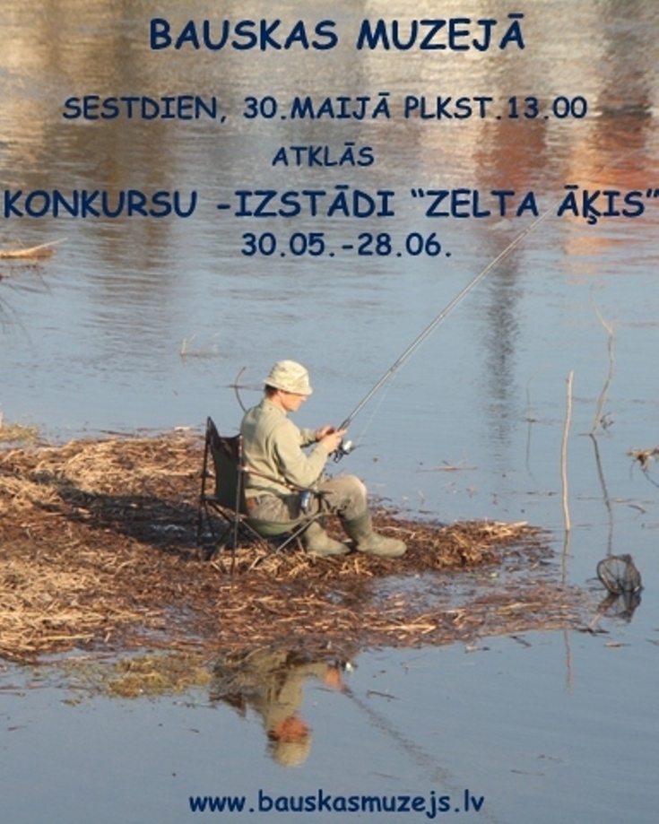 Konkursa - izstādes «Zelta āķis 2015» atklāšana