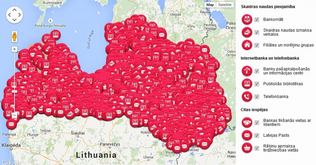 LKA uzskata, ka finanšu pakalpojumu nepieejamība reģionos ir mīts