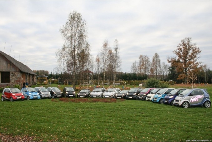 Mikroklases automobiļu salidojums Bauskā