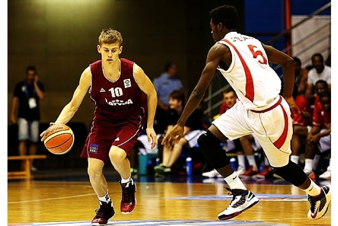 Iecavnieks Dāvis Geks piedalās NBA pirmsdrafta nometnē