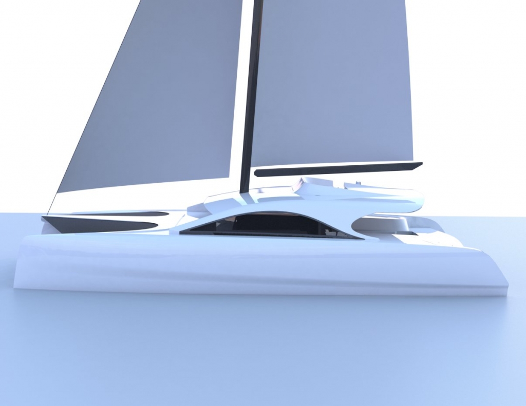 Latvijas luksusa katamarānu ražotājs O Yachts radījis jaunu modeli
