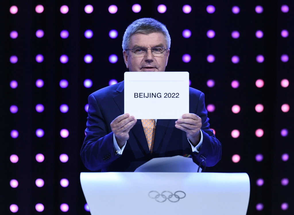 2022.gada ziemas olimpiskās spēles norisināsies Pekinā