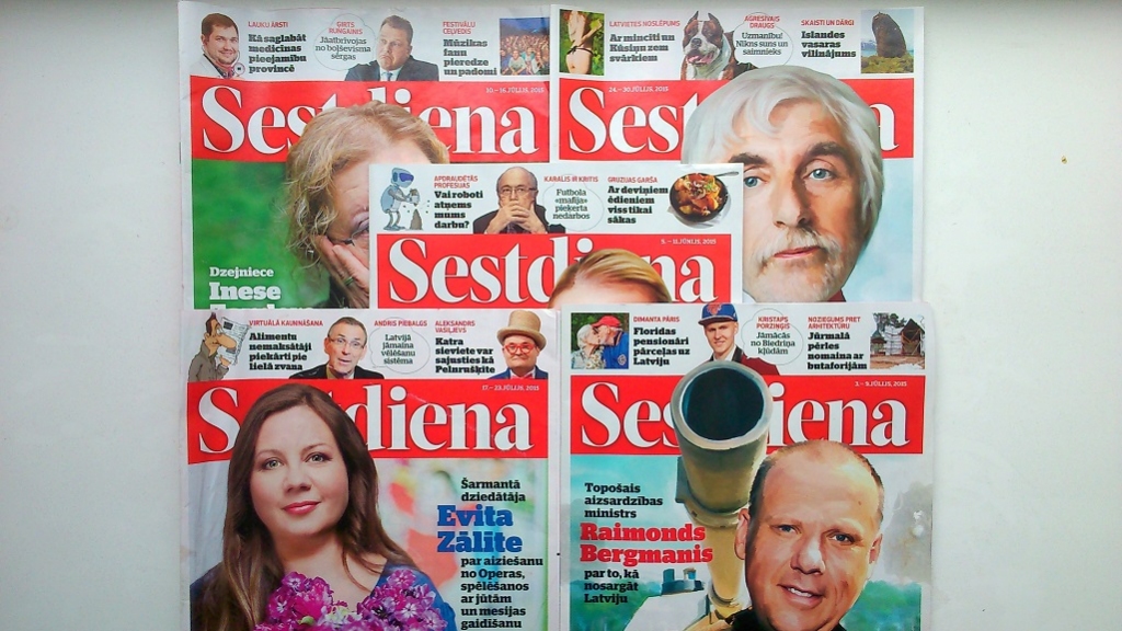 Žurnāla Sestdiena jaunāko numuru lasītāji saņems pirmdien