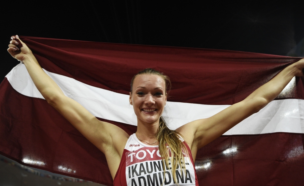 Ikauniece-Admidiņa: Negaidīju, ka pasaules čempionātā iegūšu medaļu