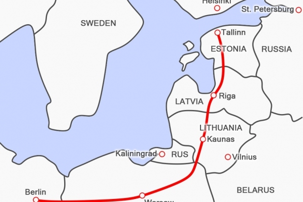 Piecu mēnešu laikā izveidos precīzu «Rail Baltica» novietojuma plānu