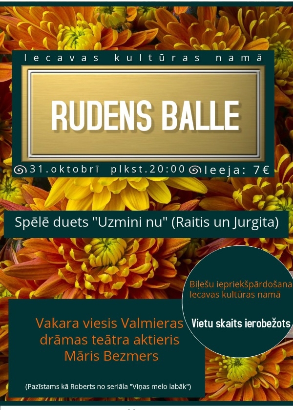 Rudens balle Iecavā