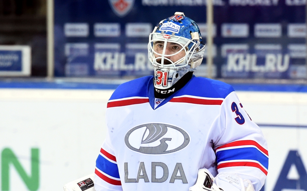 Masaļskis atzīts par KHL aizvadītās nedēļas labāko vārtsargu