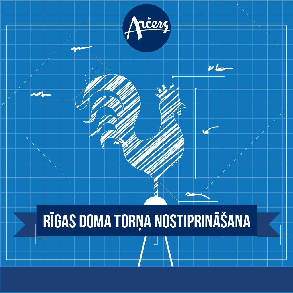Interesanti fakti par Rīgas Doma torņa nostiprināšanu