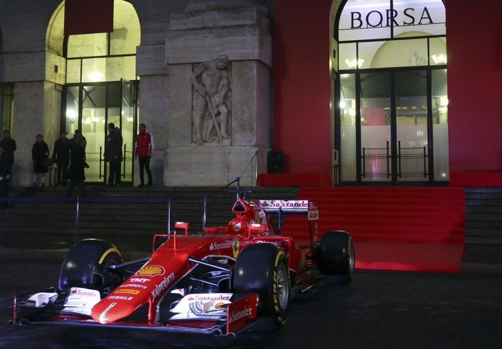 Ferrari debitē Milānas akciju biržā