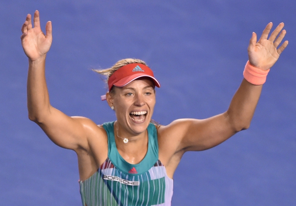 Kerbere pārspēj Viljamsu un pirmoreiz karjerā triumfē Grand Slam turnīrā