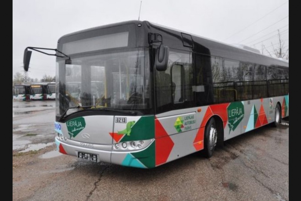 Liepājas autobusu parks par pusmiljonu eiro iegādāsies jaunus autobusus