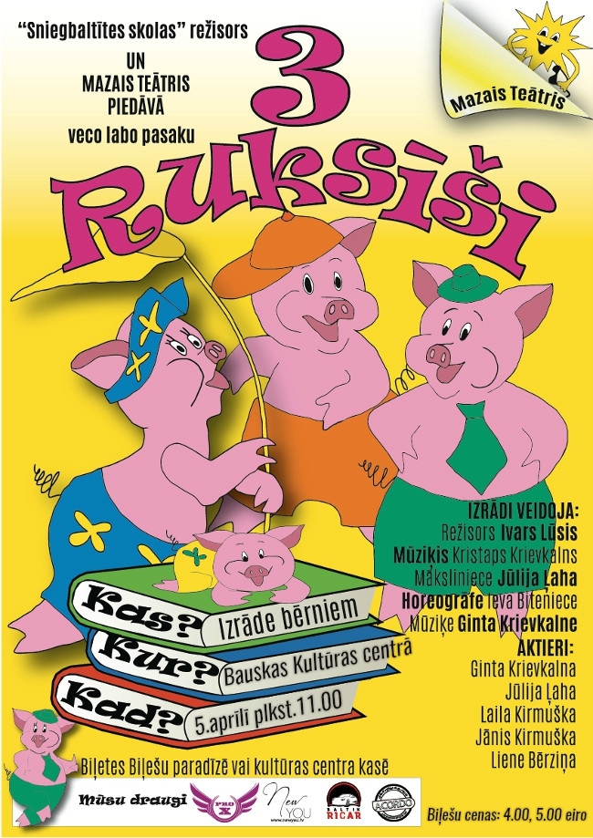 Izrāde «3 ruksīši» Bauskā – ATCELTA