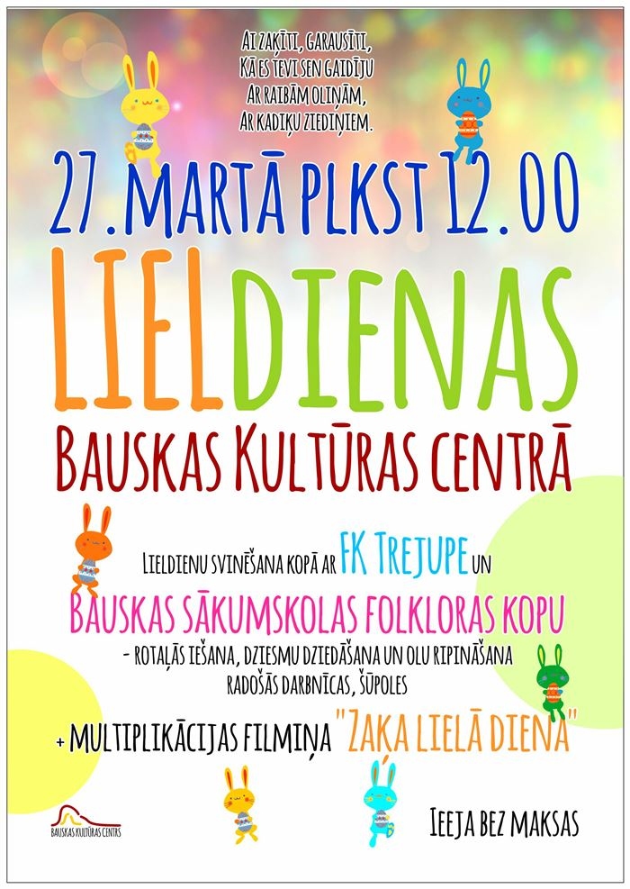 Lieldienu svinības Bauskā