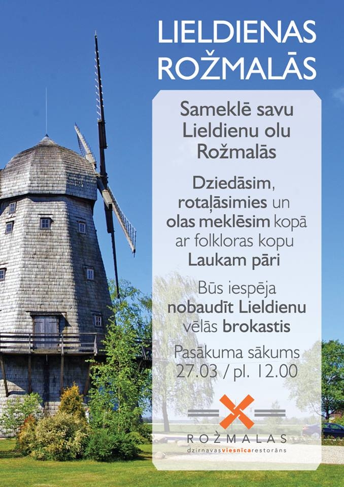 Lieldienas «Rožmalās»