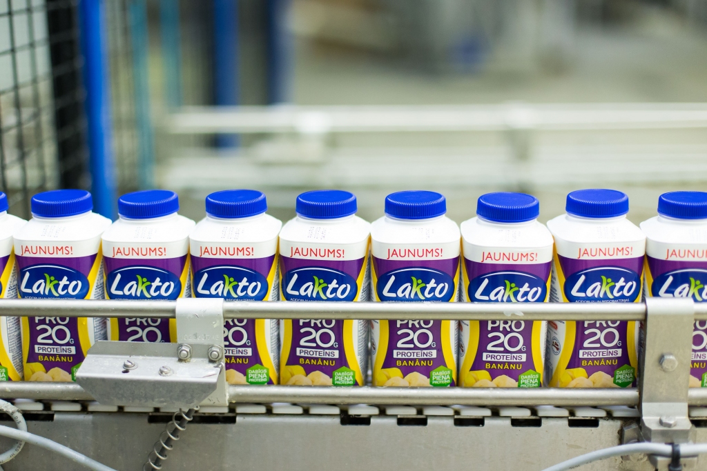 Jaunas piena produktu līnijas izveidē Food Union investējis 120 000 eiro