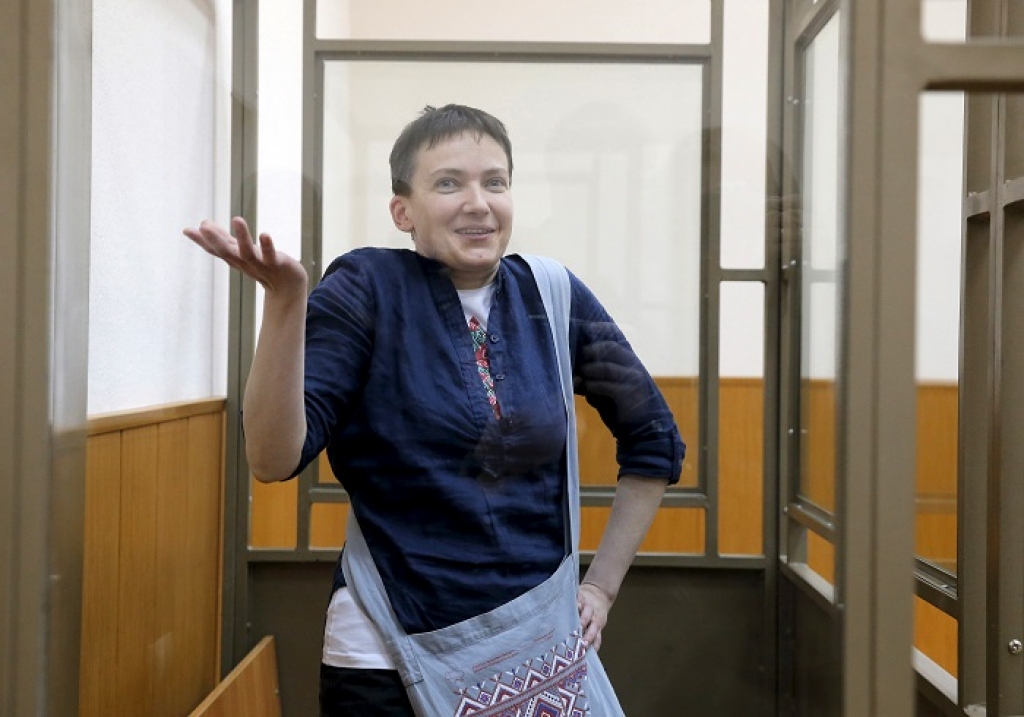 Saeima nosoda Nadijas Savčenko nepamatoto notiesāšanu