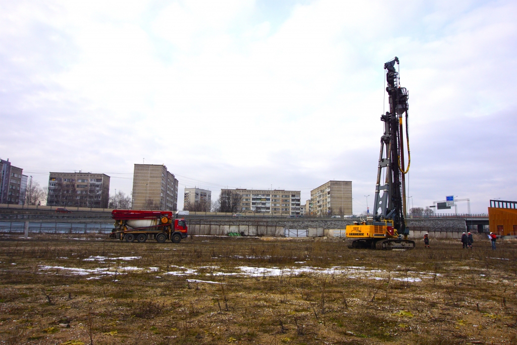 Noslēdzies Akropoles pirmais būvniecības sagatavošanās posms