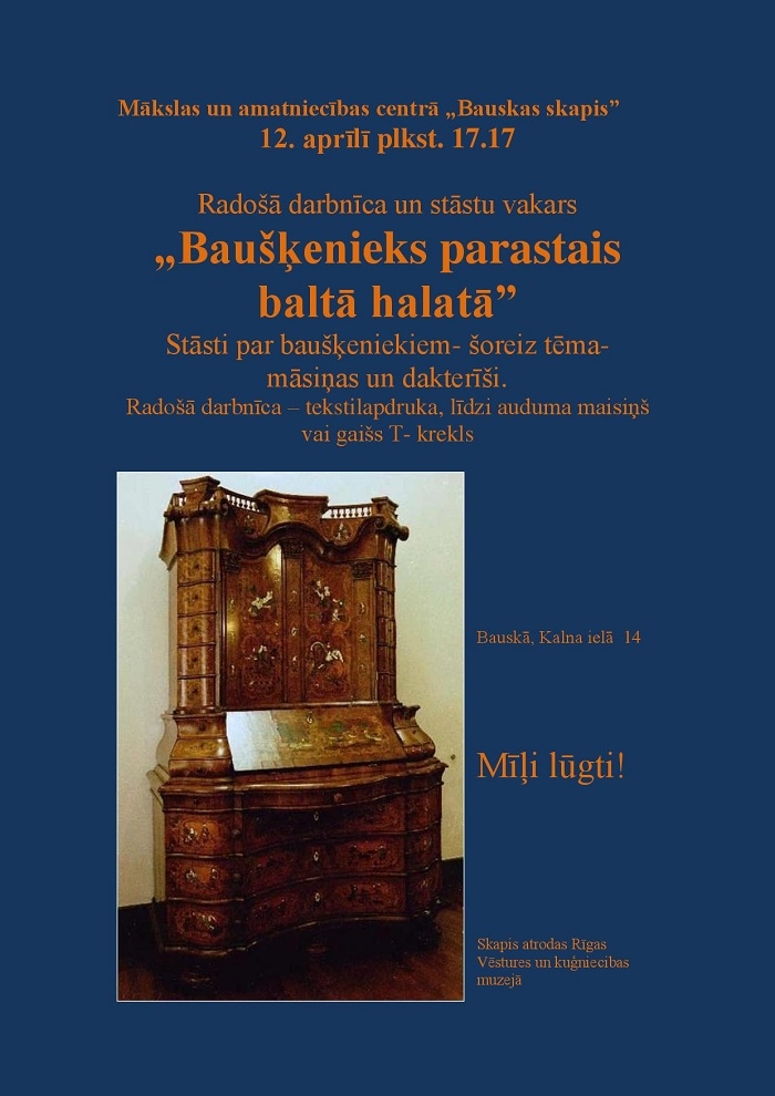 Stāstu vakars Bauskas skapī