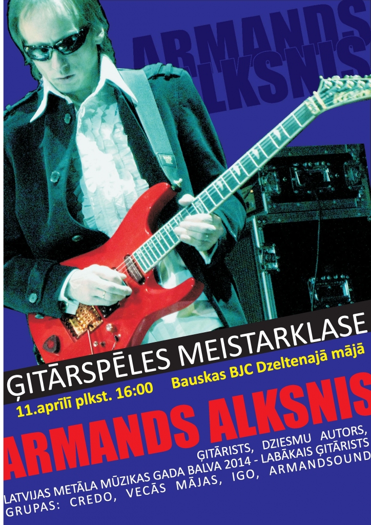 Ģitārspēles meistarklase Bauskā