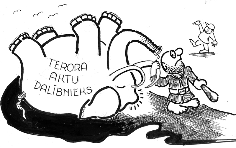 Karikatūra: IEVAINOTĀ EIROPA