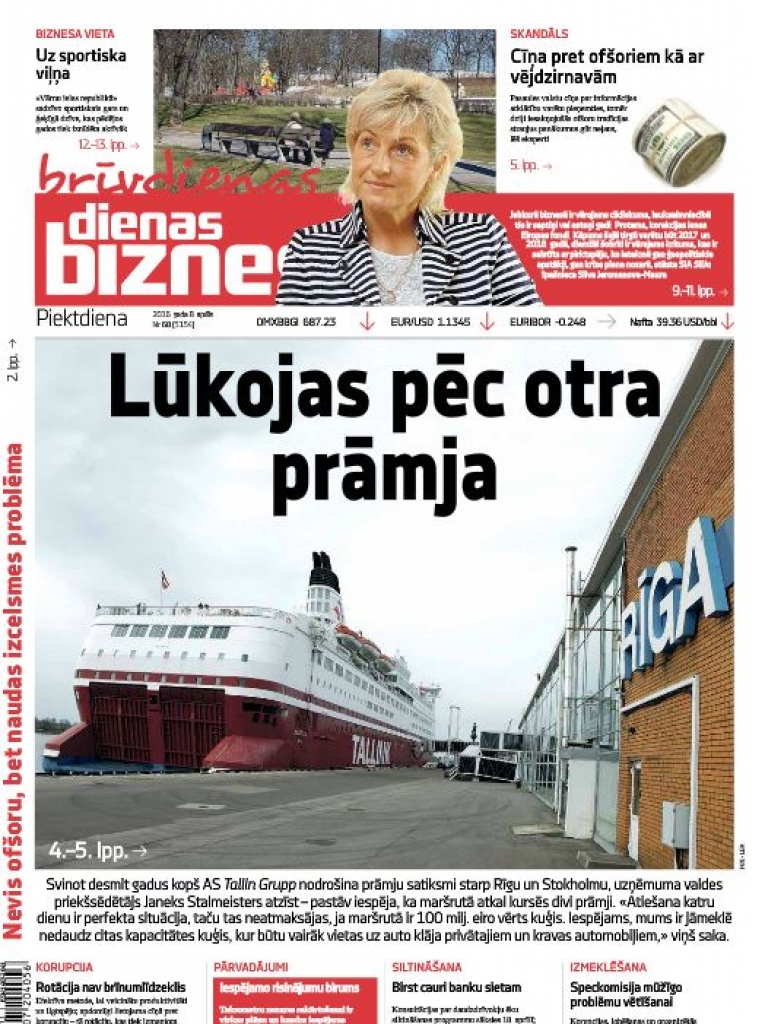 Tallink paliek uzticīgs Rīgai