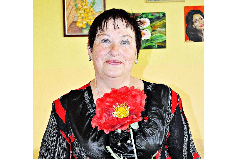 Guntas Siliņas personālgleznu izstādes atklāšana Vecsaulē