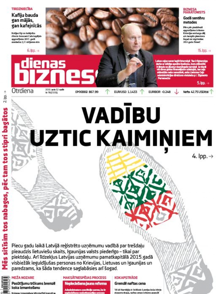 Uzņēmumu vadībā arvien vairāk dienvidu kaimiņu
