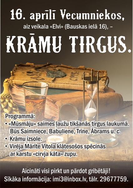 Krāmu tirgus Vecumniekos