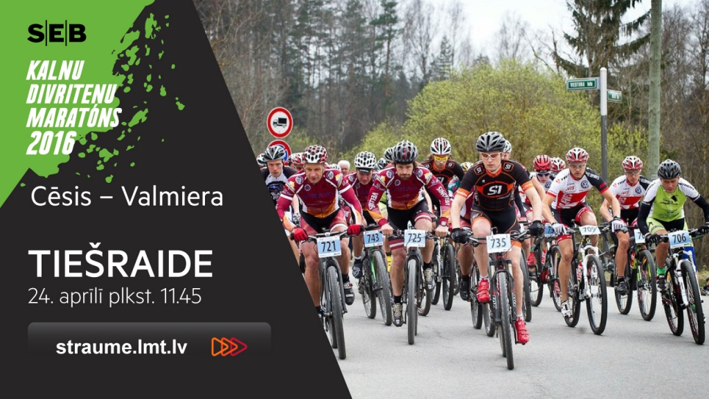 TIEŠRAIDE: SEB MTB maratona pirmais posms Cēsis - Valmiera