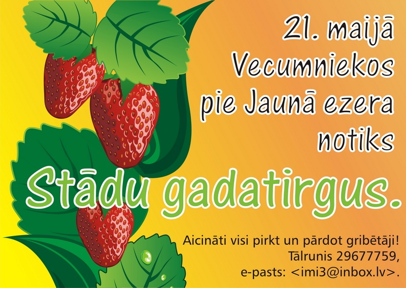 Stādu gadatirgus Vecumniekos