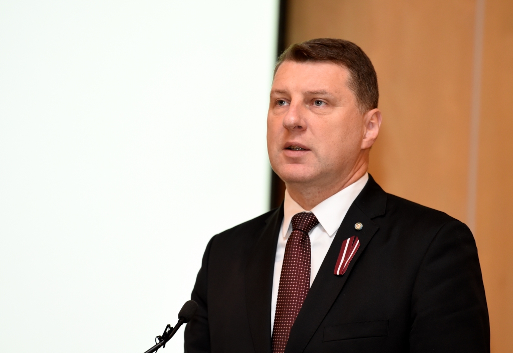 Vējonis 4.maija uzrunā Krāslavā: Šajā dienā mēs varam būt lepni par sevi