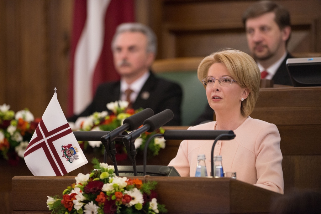 FOTO: 4.maija svinīgie pasākumi Saeimā