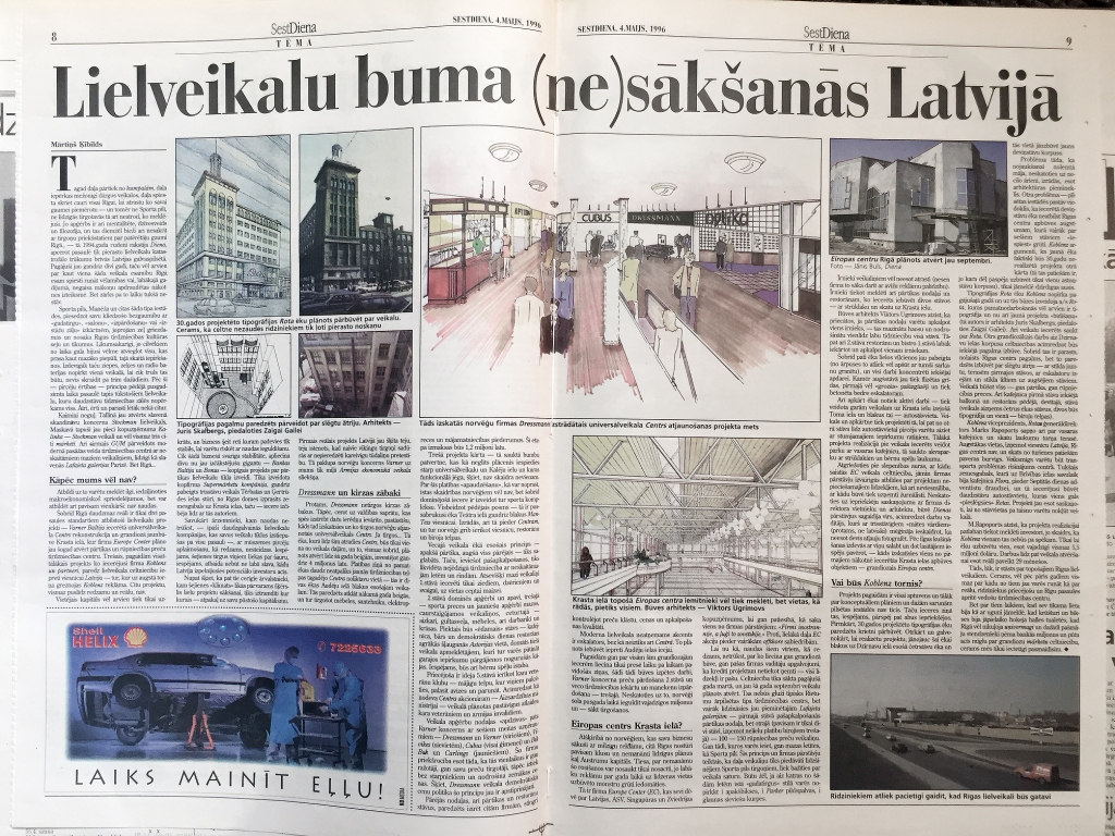 Vēsture Dienā: Lielveikali - mūsdienu baznīcas