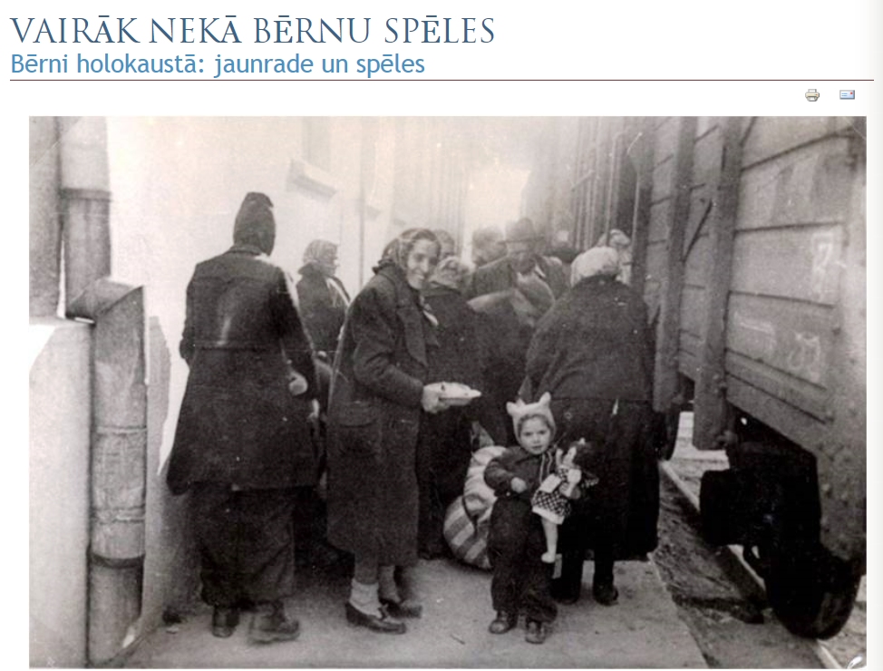Izstāde «Vairāk nekā bērnu spēles» Svitenes pilī