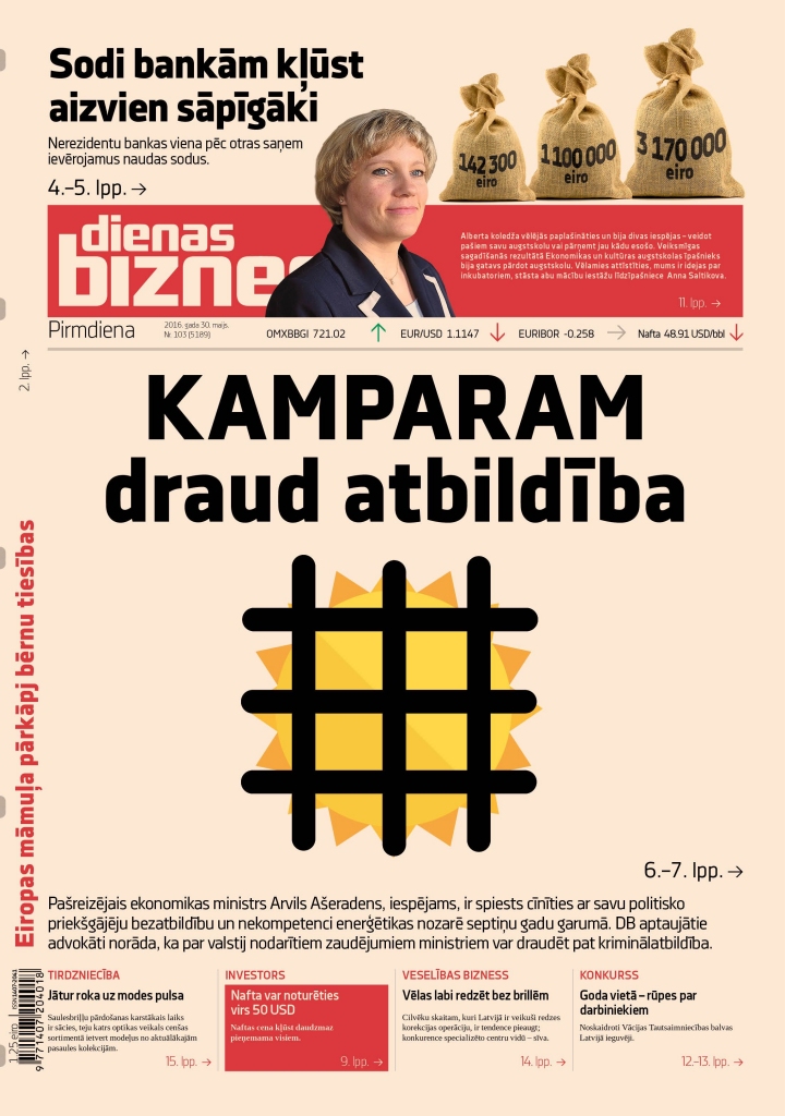 Kamparam draud atbildība