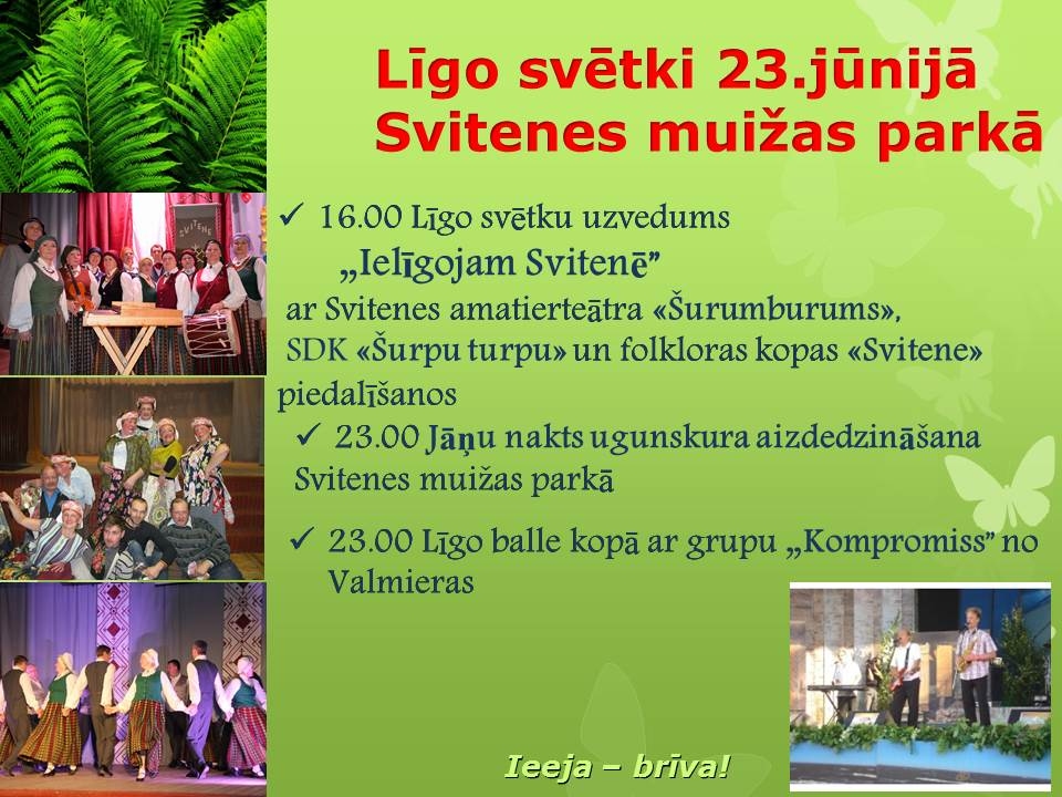 Līgo svētki Svitenē